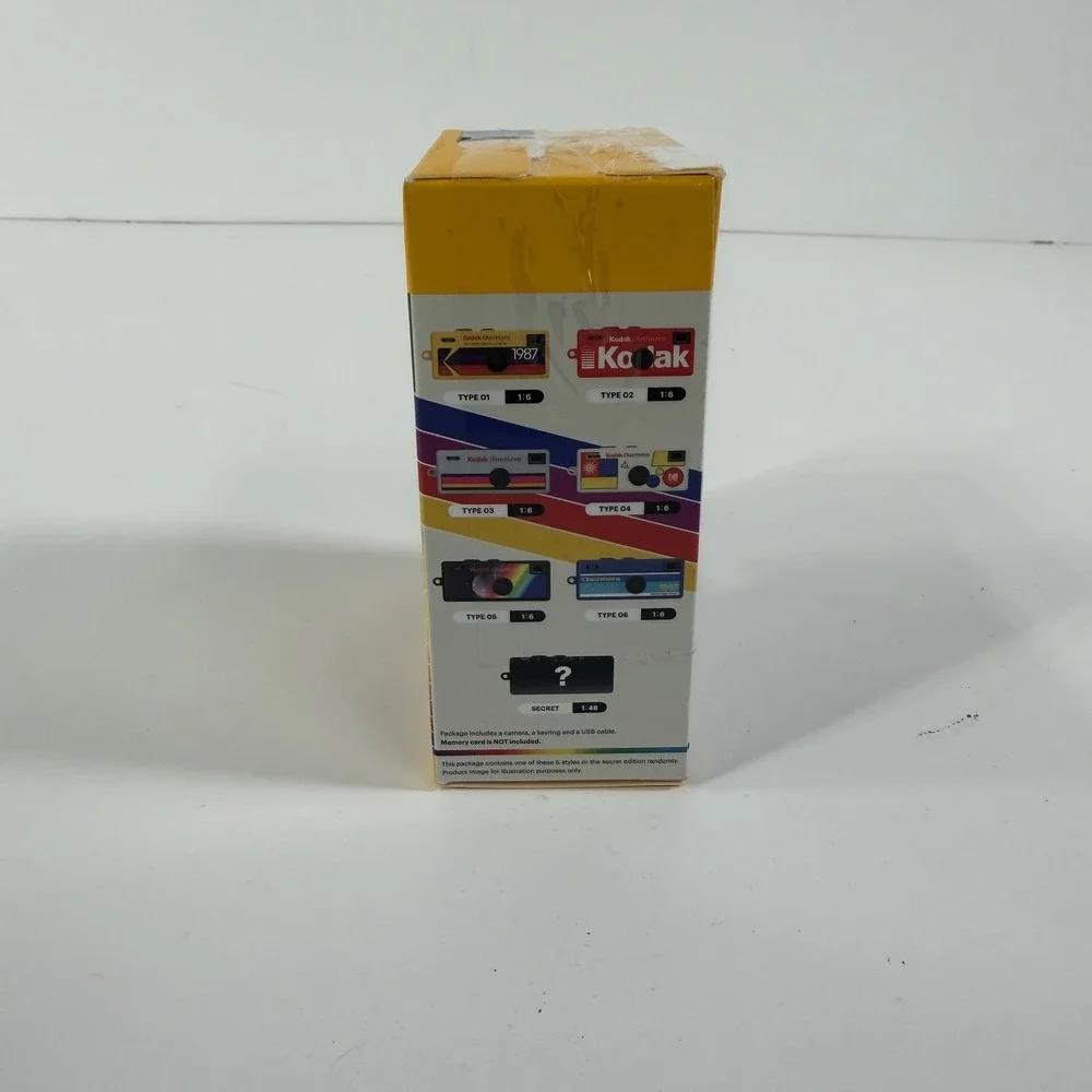 Kodak Charmera Keychain Digital Camera 1987 Style Blind Box Vintage Designs New